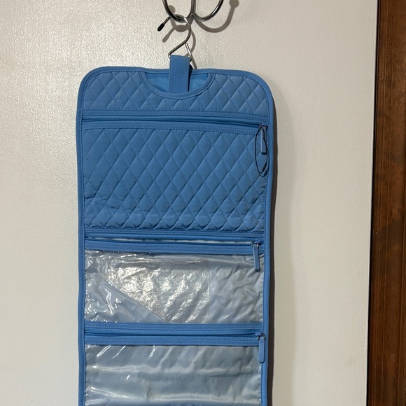 Vera Bradley Sky Blue Hanging Cosmetic Bag - Picture 9 of 12